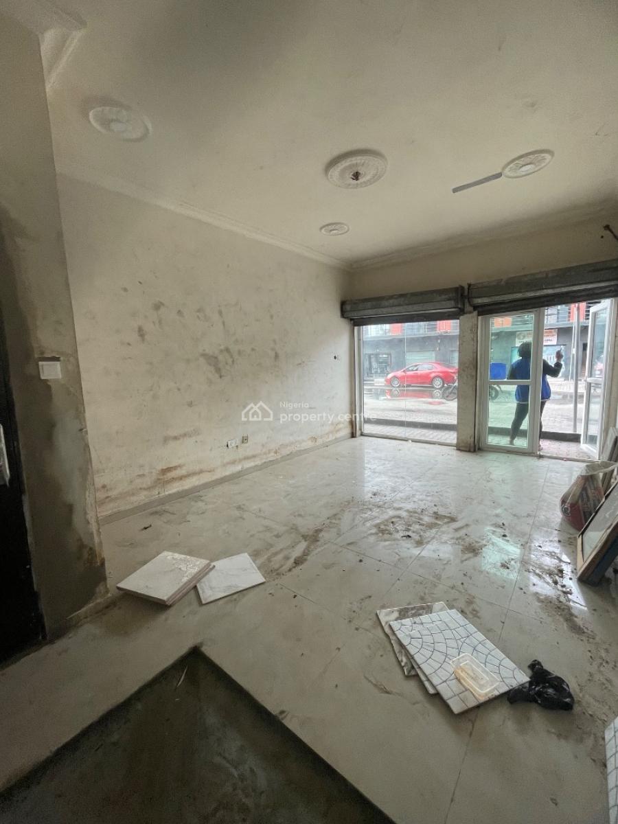 Spacious Well Situated Shop/commercial Space Facing Road, Ajah, Lagos, House for Rent