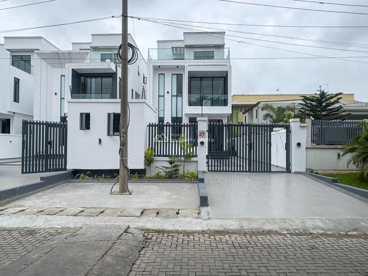 Exquisite 6 Bedroom Fully Detached Duplex + Bq, Pool, Cinema, Gym, Lekki Phase 1, Lekki, Lagos, Detached Duplex for Sale