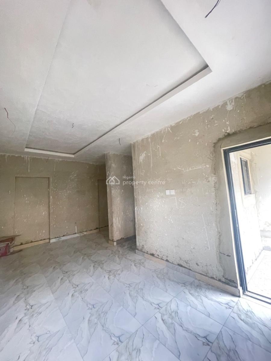 Brand New Mini Flat on Interlocked Road Only Painting Remaining, Located Inside Estate,comes with 2 Toilet,cross Ventilation Also,, Sangotedo, Ajah, Lagos, Mini Flat (room and Parlour) for Rent