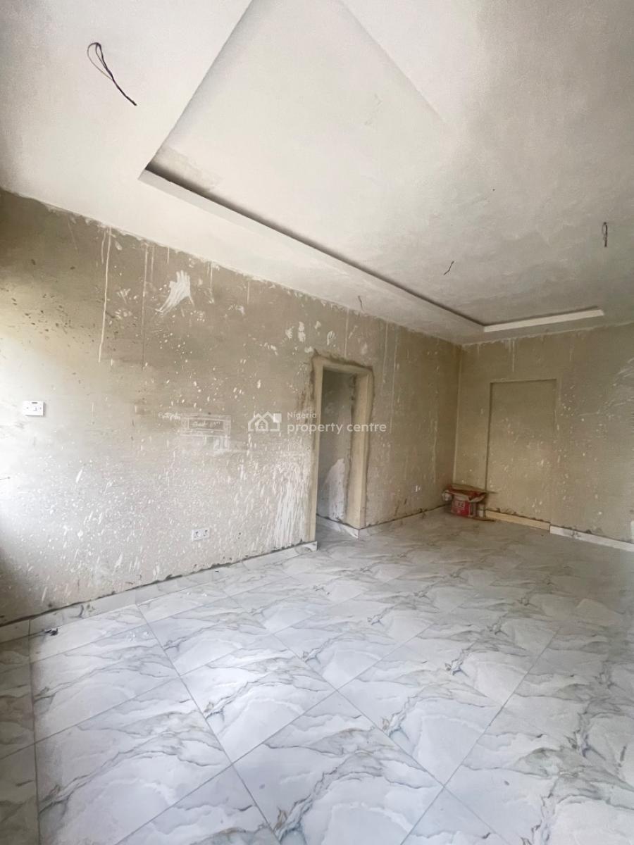 Brand New Mini Flat on Interlocked Road Only Painting Remaining, Located Inside Estate,comes with 2 Toilet,cross Ventilation Also,, Sangotedo, Ajah, Lagos, Mini Flat (room and Parlour) for Rent