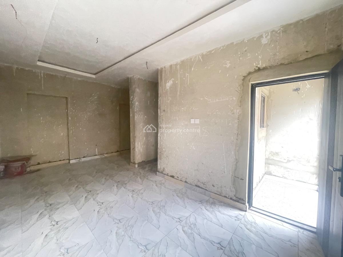 Brand New Mini Flat on Interlocked Road Only Painting Remaining, Located Inside Estate,comes with 2 Toilet,cross Ventilation Also,, Sangotedo, Ajah, Lagos, Mini Flat (room and Parlour) for Rent