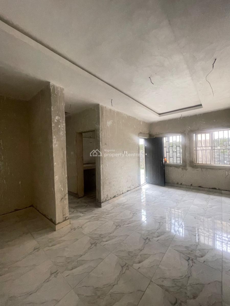 Brand New Mini Flat on Interlocked Road Only Painting Remaining, Located Inside Estate,comes with 2 Toilet,cross Ventilation Also,, Sangotedo, Ajah, Lagos, Mini Flat (room and Parlour) for Rent