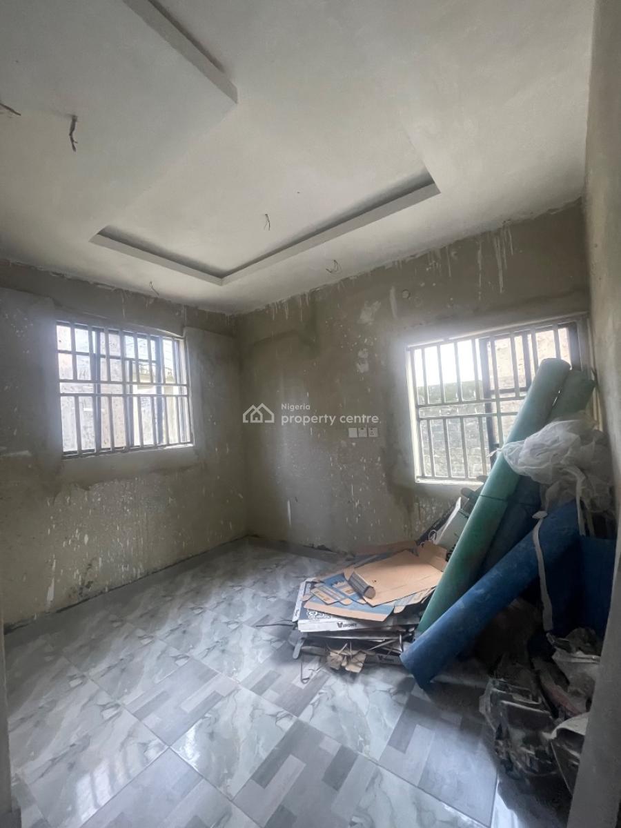 Brand New Mini Flat on Interlocked Road Only Painting Remaining, Located Inside Estate,comes with 2 Toilet,cross Ventilation Also,, Sangotedo, Ajah, Lagos, Mini Flat (room and Parlour) for Rent