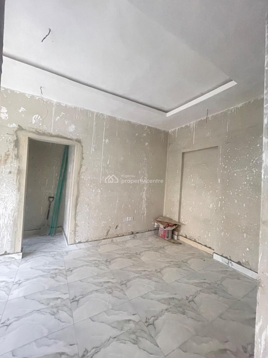 Brand New Mini Flat on Interlocked Road Only Painting Remaining, Located Inside Estate,comes with 2 Toilet,cross Ventilation Also,, Sangotedo, Ajah, Lagos, Mini Flat (room and Parlour) for Rent