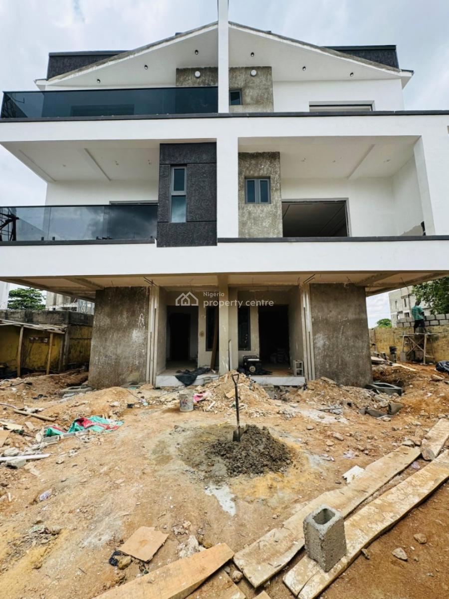 Spaciously Built 4 Bedroom Semi Detached Duplex with a Room Bq, Omole Phase 1, Ikeja, Lagos, Semi-detached Duplex for Sale