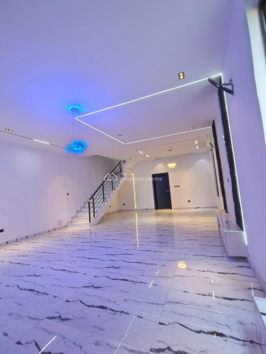 Smart Spacious Newly Built 6 Bedrooms Semi-detached Duplex with Cinema, in 24/7 Power Supply with Access Code at Abraham Adesanya Axis Ajah La, Ajah, Lagos, Semi-detached Duplex for Sale