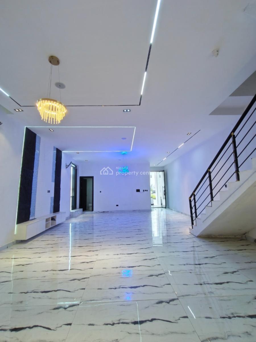 Smart Spacious Newly Built 6 Bedrooms Semi-detached Duplex with Cinema, in 24/7 Power Supply with Access Code at Abraham Adesanya Axis Ajah La, Ajah, Lagos, Semi-detached Duplex for Sale