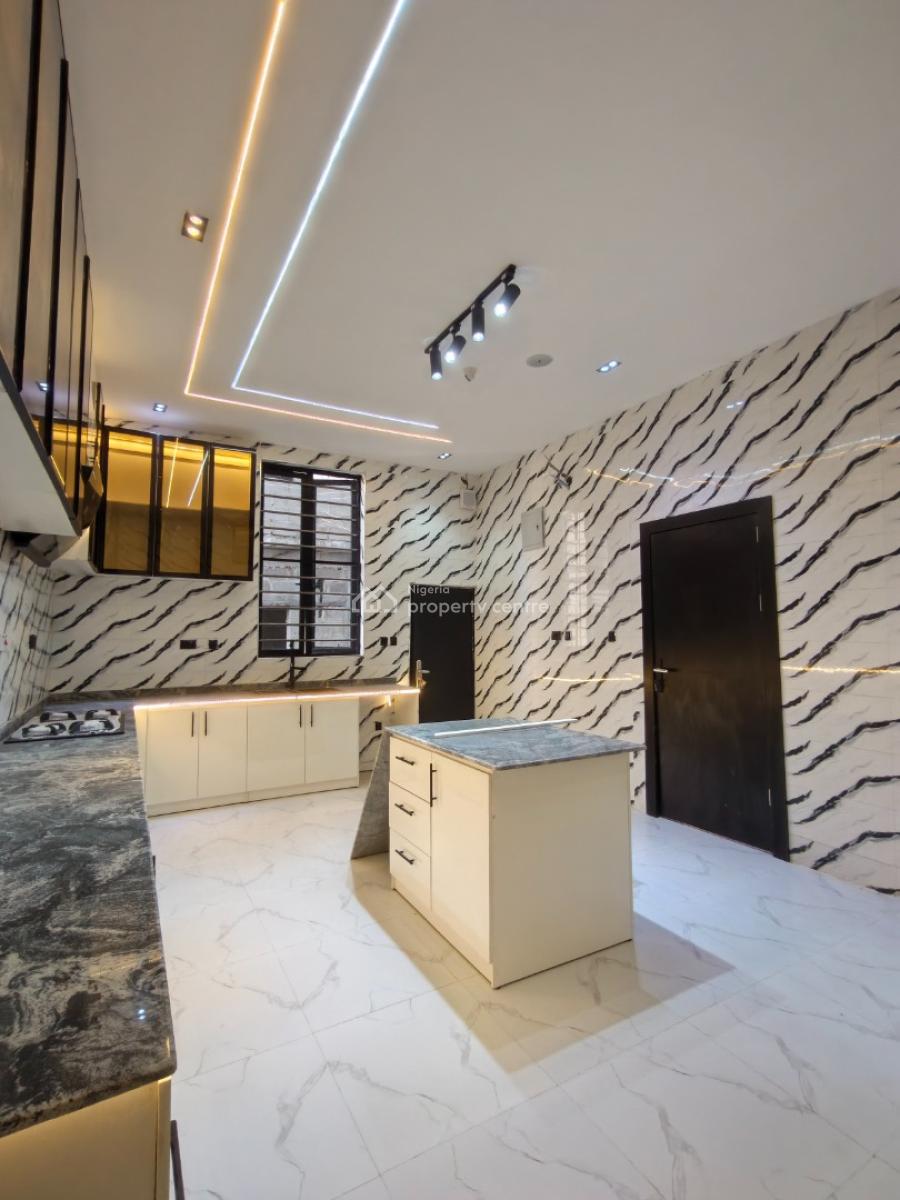 Smart Spacious Newly Built 6 Bedrooms Semi-detached Duplex with Cinema, in 24/7 Power Supply with Access Code at Abraham Adesanya Axis Ajah La, Ajah, Lagos, Semi-detached Duplex for Sale