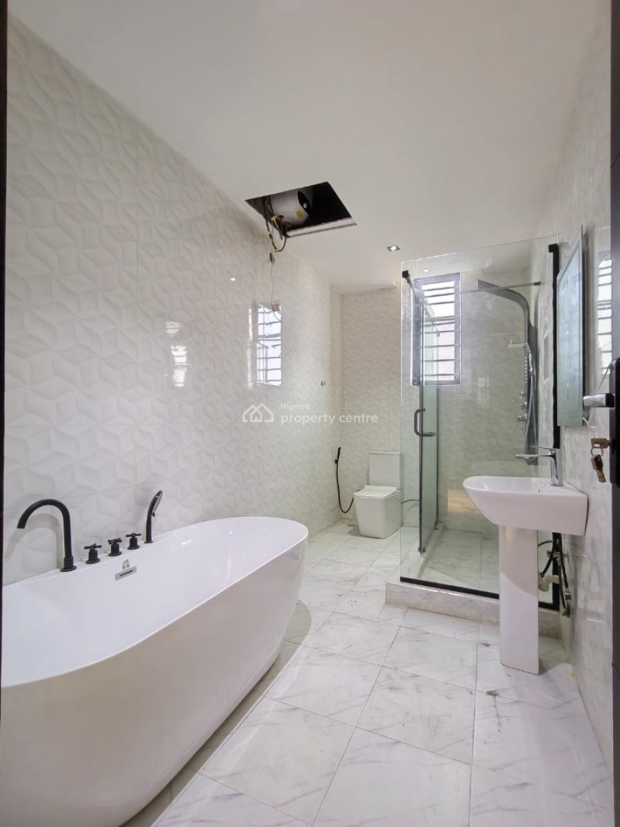 Smart Spacious Newly Built 6 Bedrooms Semi-detached Duplex with Cinema, in 24/7 Power Supply with Access Code at Abraham Adesanya Axis Ajah La, Ajah, Lagos, Semi-detached Duplex for Sale