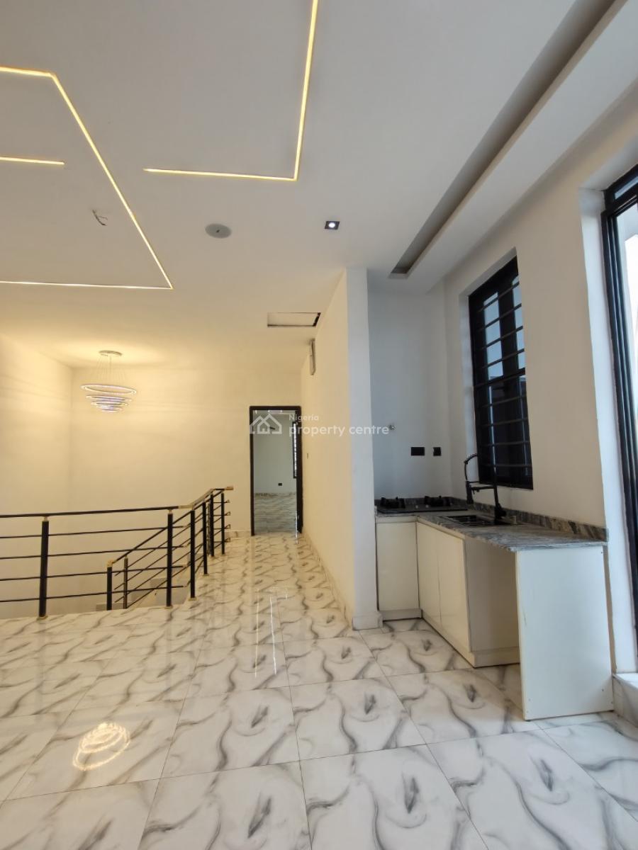 Smart Spacious Newly Built 6 Bedrooms Semi-detached Duplex with Cinema, in 24/7 Power Supply with Access Code at Abraham Adesanya Axis Ajah La, Ajah, Lagos, Semi-detached Duplex for Sale