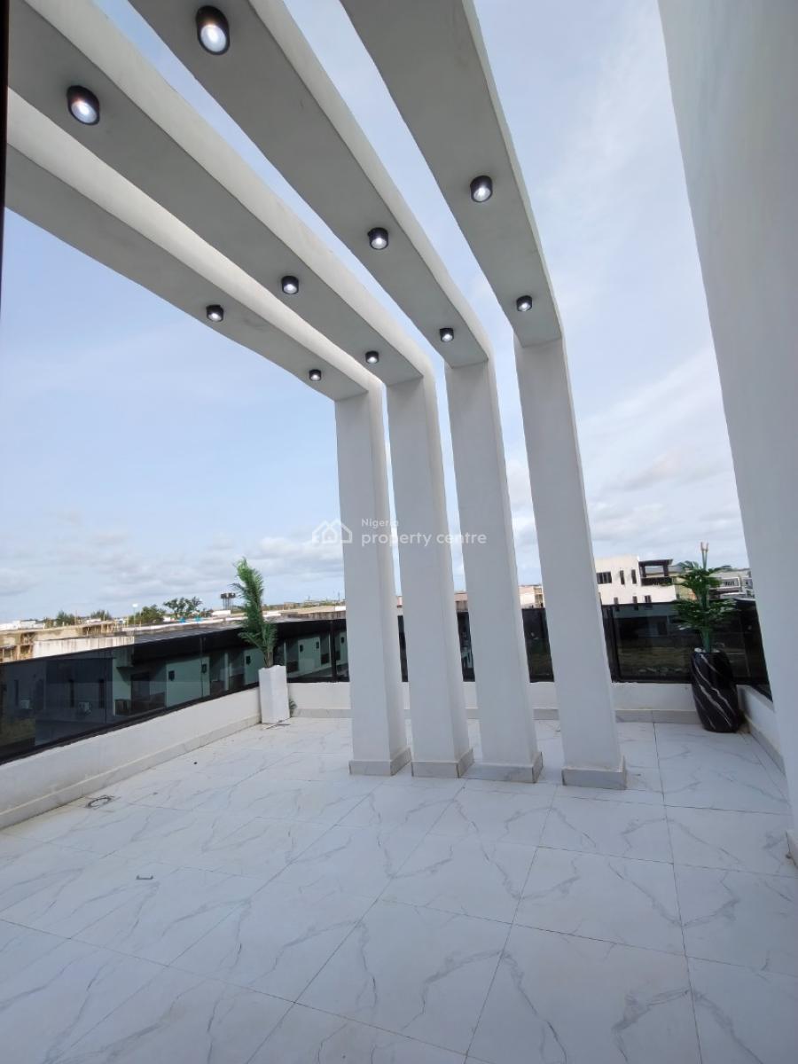 Smart Spacious Newly Built 6 Bedrooms Semi-detached Duplex with Cinema, in 24/7 Power Supply with Access Code at Abraham Adesanya Axis Ajah La, Ajah, Lagos, Semi-detached Duplex for Sale