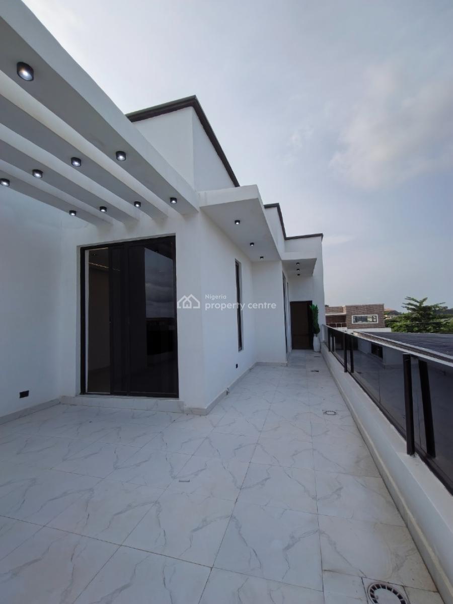 Smart Spacious Newly Built 6 Bedrooms Semi-detached Duplex with Cinema, in 24/7 Power Supply with Access Code at Abraham Adesanya Axis Ajah La, Ajah, Lagos, Semi-detached Duplex for Sale