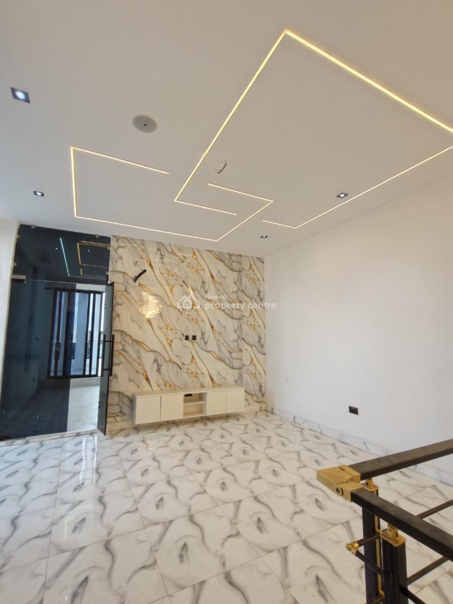 Smart Spacious Newly Built 6 Bedrooms Semi-detached Duplex with Cinema, in 24/7 Power Supply with Access Code at Abraham Adesanya Axis Ajah La, Ajah, Lagos, Semi-detached Duplex for Sale
