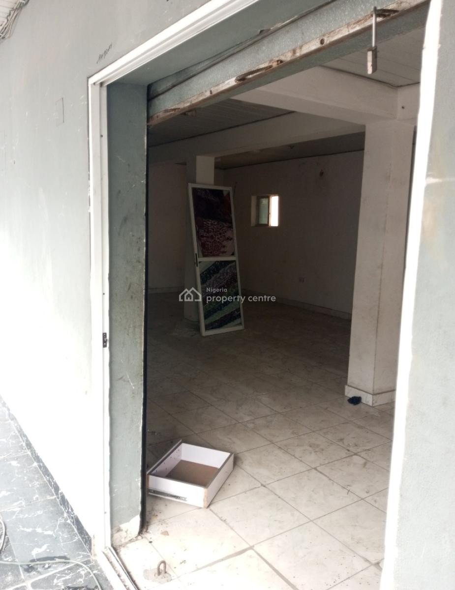 Double Shop Upstairs in a Complex Directly Facing The Road, Ado, Ajah, Lagos, Shop for Rent