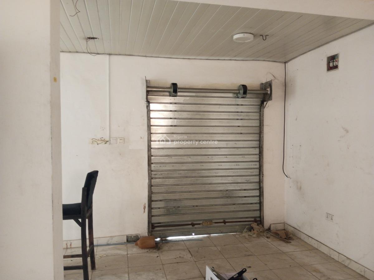 Double Shop Upstairs in a Complex Directly Facing The Road, Ado, Ajah, Lagos, Shop for Rent