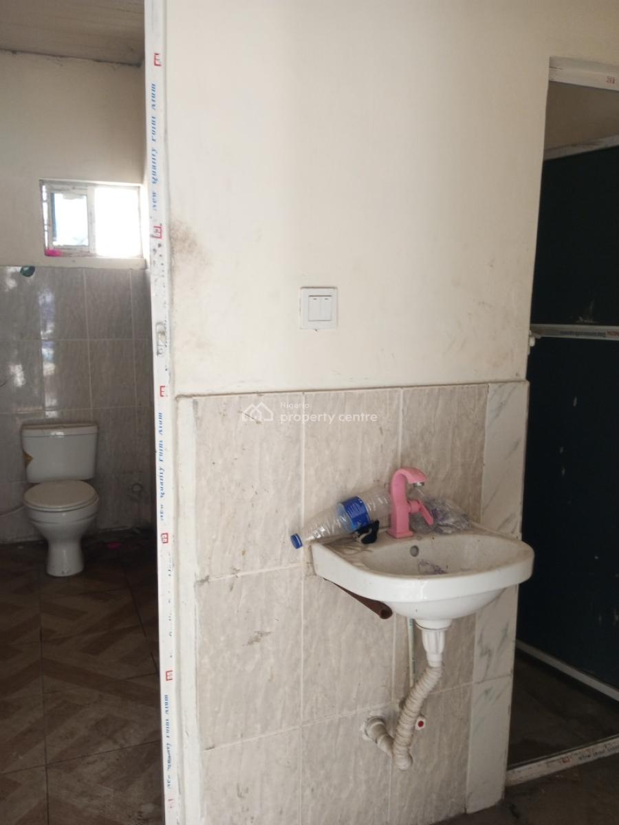 Double Shop Upstairs in a Complex Directly Facing The Road, Ado, Ajah, Lagos, Shop for Rent