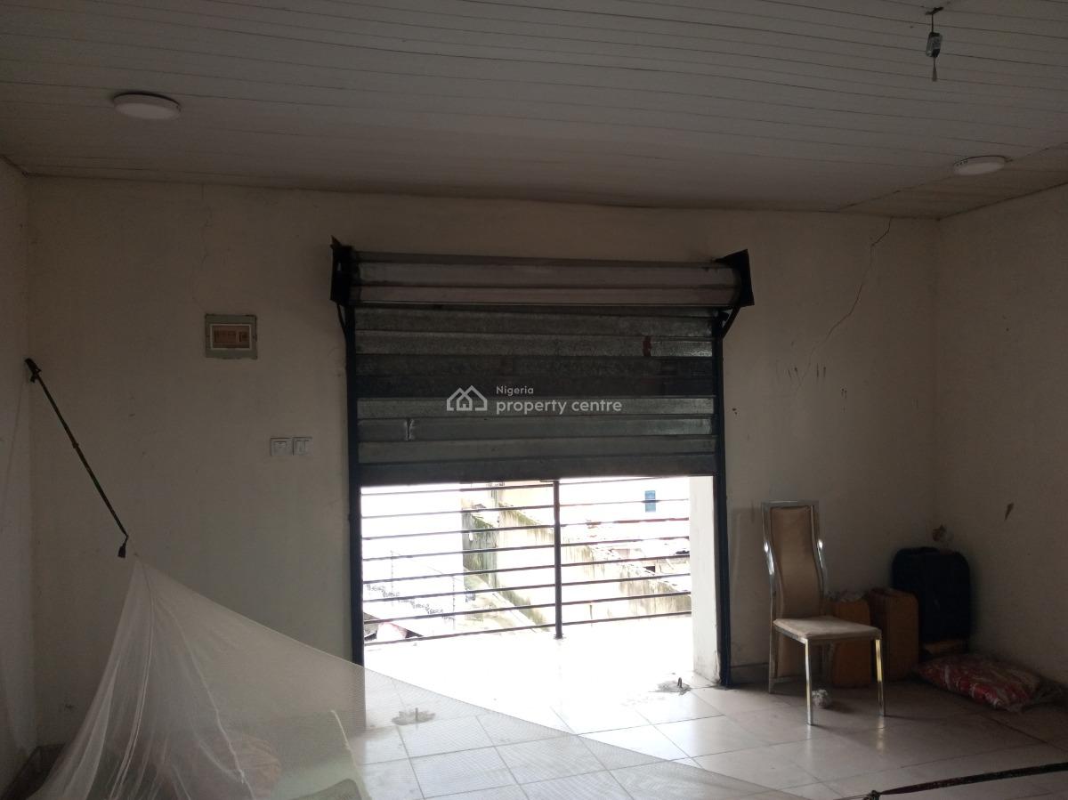 Double Shop Upstairs in a Complex Directly Facing The Road, Ado, Ajah, Lagos, Shop for Rent