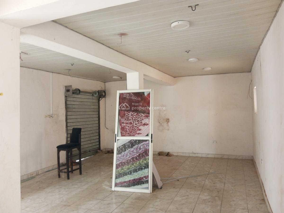 Double Shop Upstairs in a Complex Directly Facing The Road, Ado, Ajah, Lagos, Shop for Rent