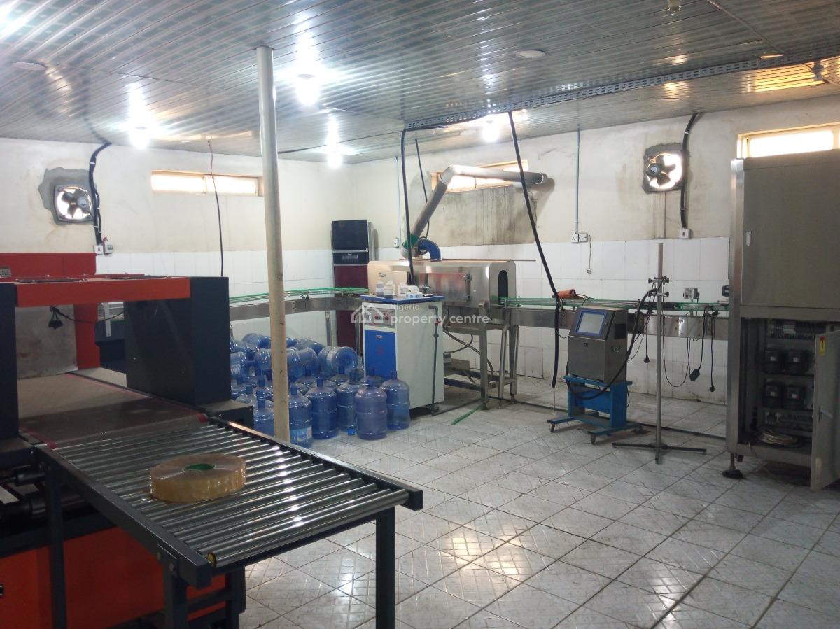 Bottle Water Factory on a Full Plot Facing The Road, Badore, Ajah, Lagos, Factory for Sale