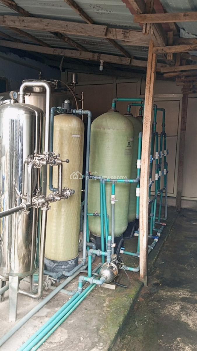 Bottle Water Factory on a Full Plot Facing The Road, Badore, Ajah, Lagos, Factory for Sale