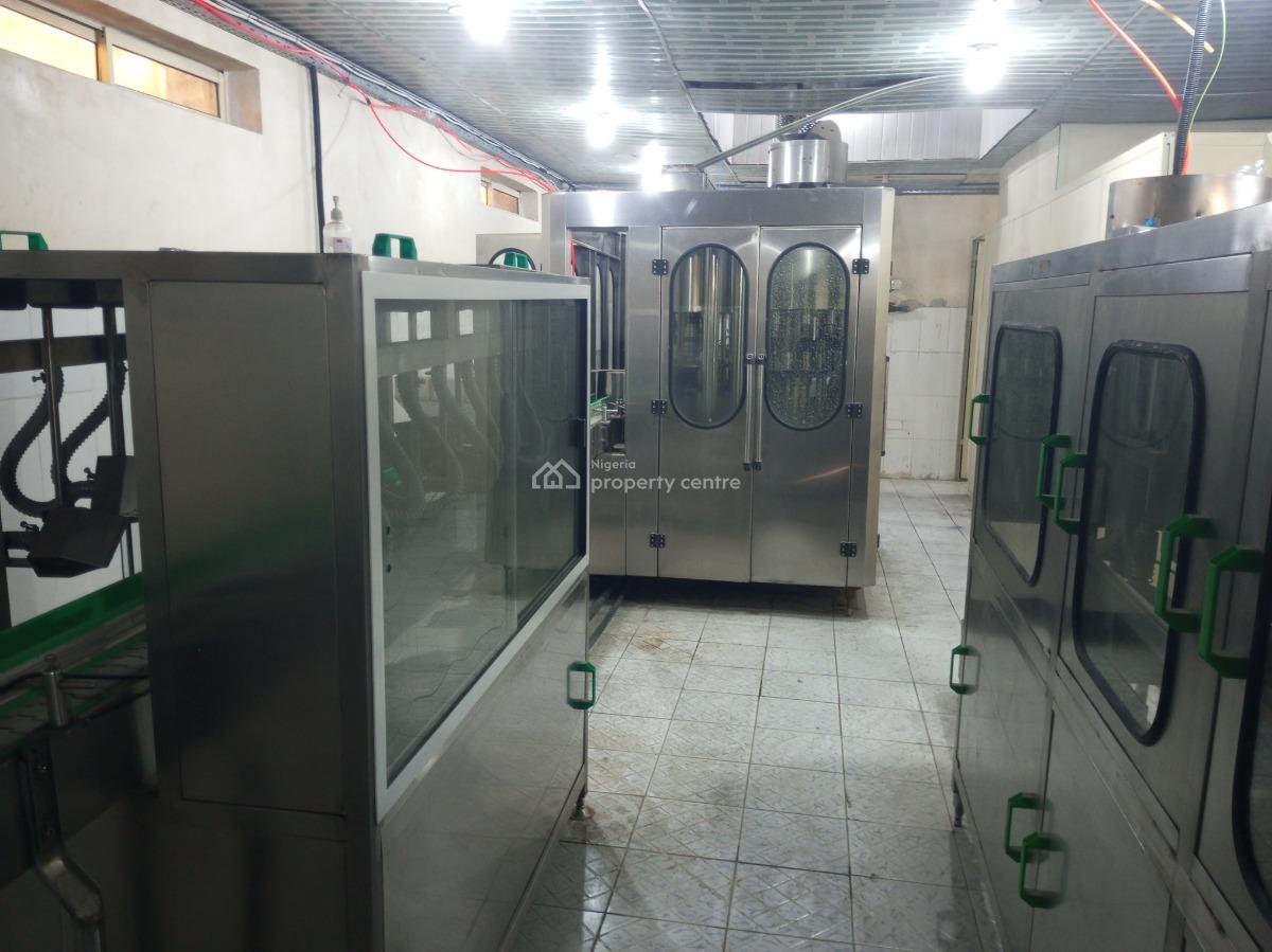 Bottle Water Factory on a Full Plot Facing The Road, Badore, Ajah, Lagos, Factory for Sale