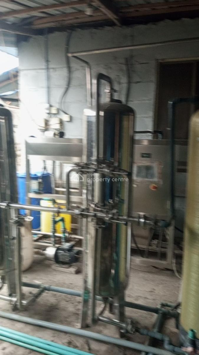 Bottle Water Factory on a Full Plot Facing The Road, Badore, Ajah, Lagos, Factory for Sale