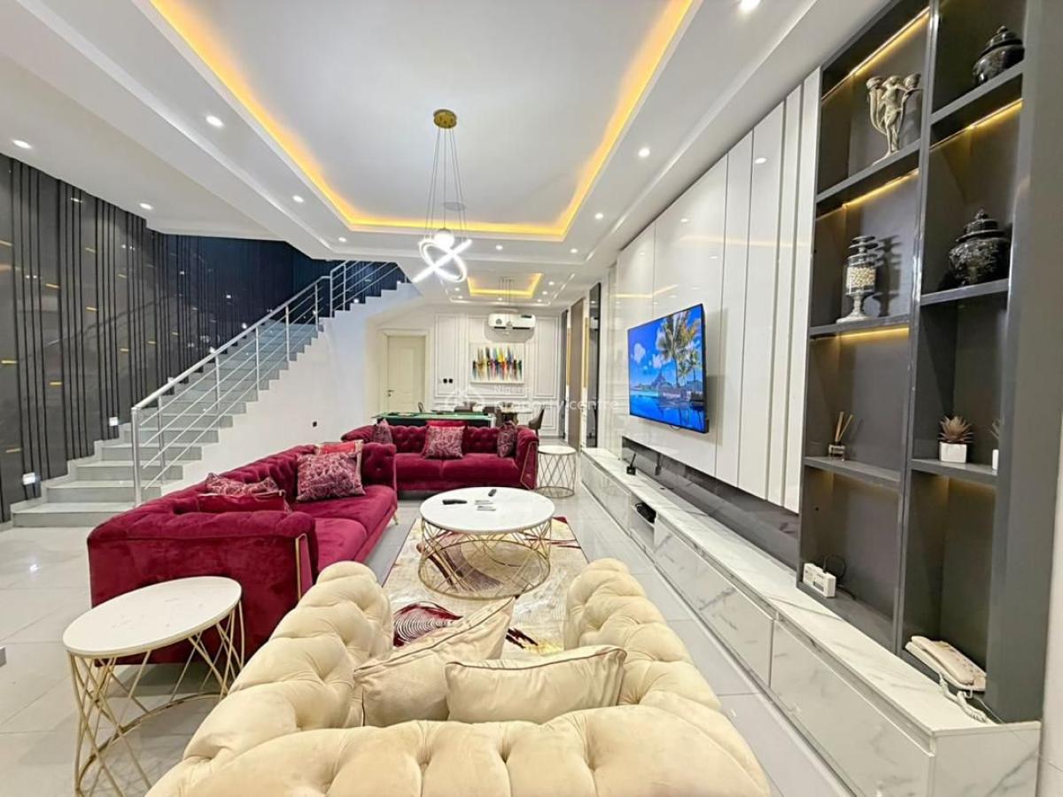 Luxury  4 Bedroom Waterfront Duplex, Lekki Phase 1, Lekki, Lagos, House Short Let