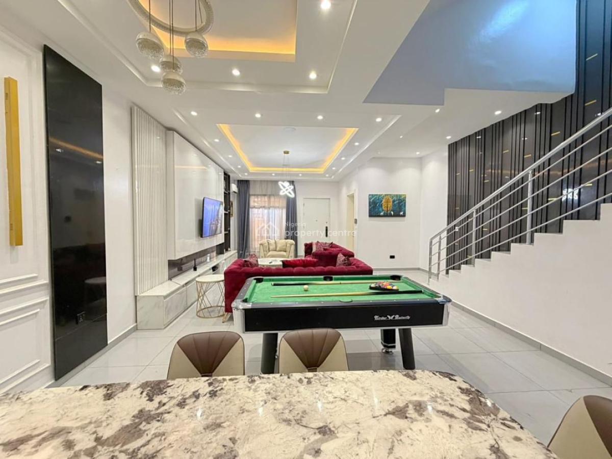 Luxury  4 Bedroom Waterfront Duplex, Lekki Phase 1, Lekki, Lagos, House Short Let