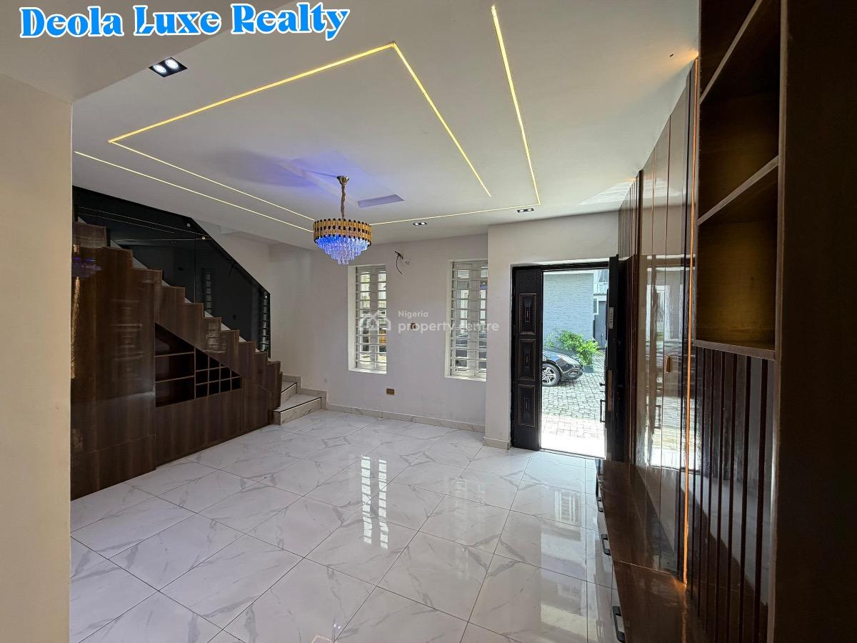 Exquisitely Finished 4-bedroom Detached Duplex with a Bq, Secured Estate, Lekki Phase 1, Lekki, Lagos, Detached Duplex for Sale