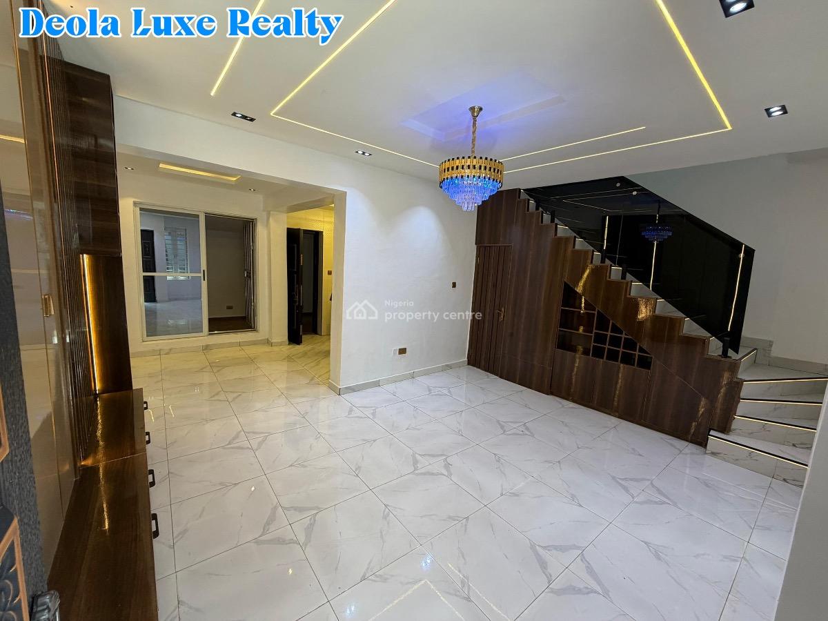 Exquisitely Finished 4-bedroom Detached Duplex with a Bq, Secured Estate, Lekki Phase 1, Lekki, Lagos, Detached Duplex for Sale