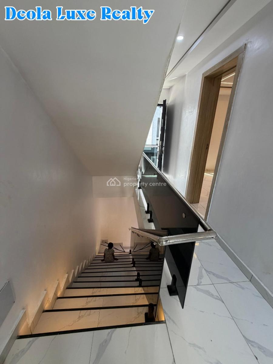 Exquisitely Finished 4-bedroom Detached Duplex with a Bq, Secured Estate, Lekki Phase 1, Lekki, Lagos, Detached Duplex for Sale
