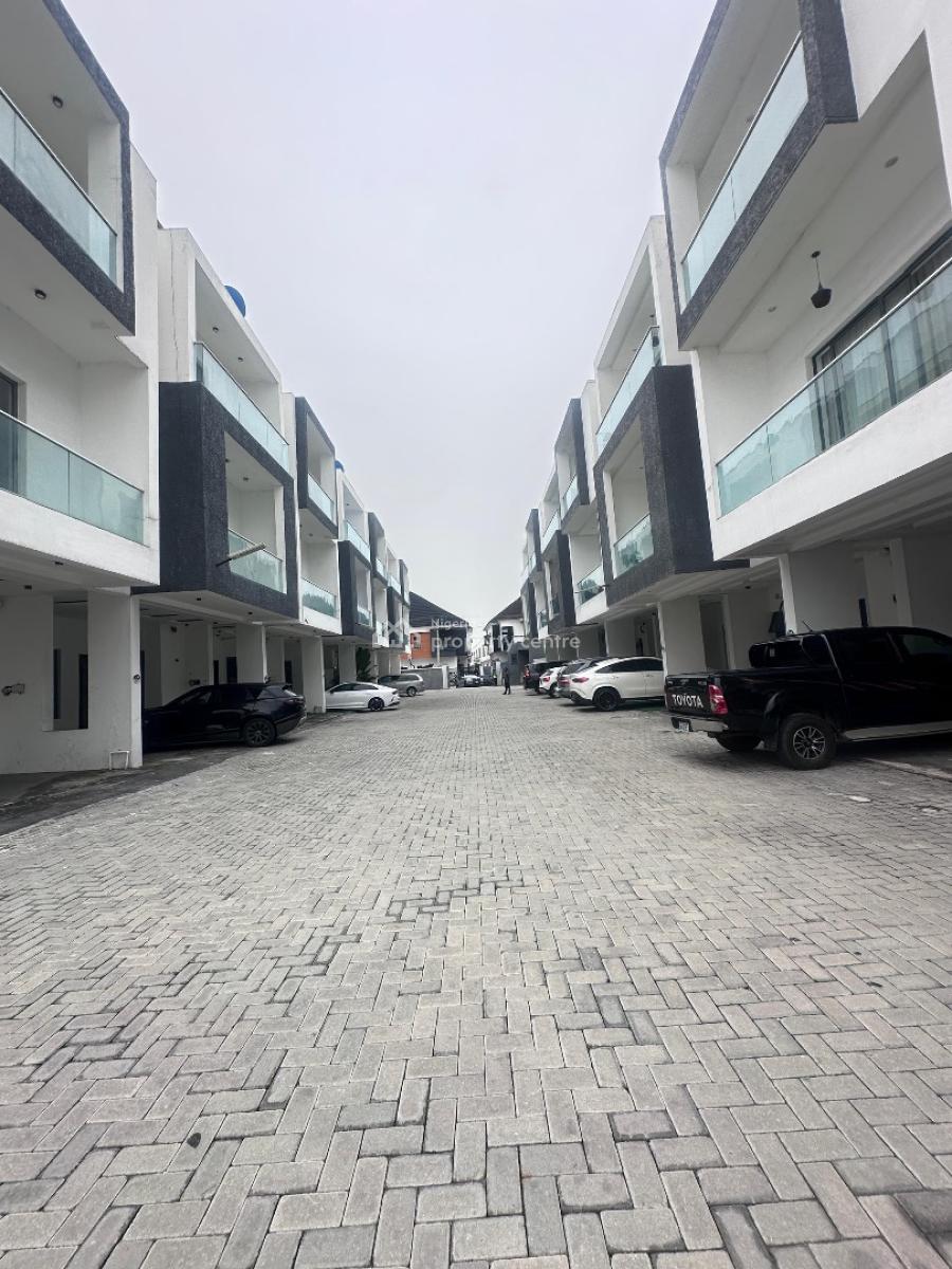 4 Bedroom Terrace Duplex with Bq, Orchid, Lekki, Lagos, Terraced Duplex for Rent