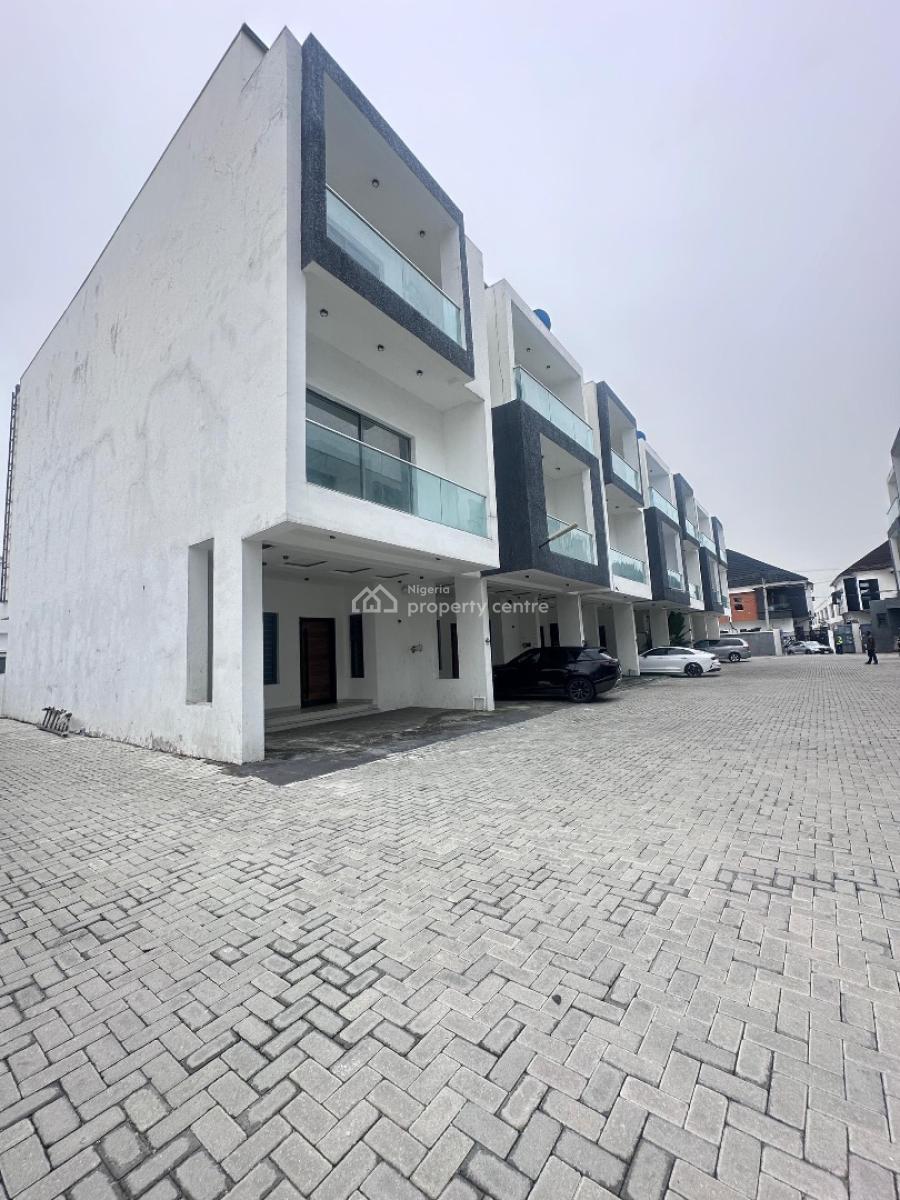 4 Bedroom Terrace Duplex with Bq, Orchid, Lekki, Lagos, Terraced Duplex for Rent