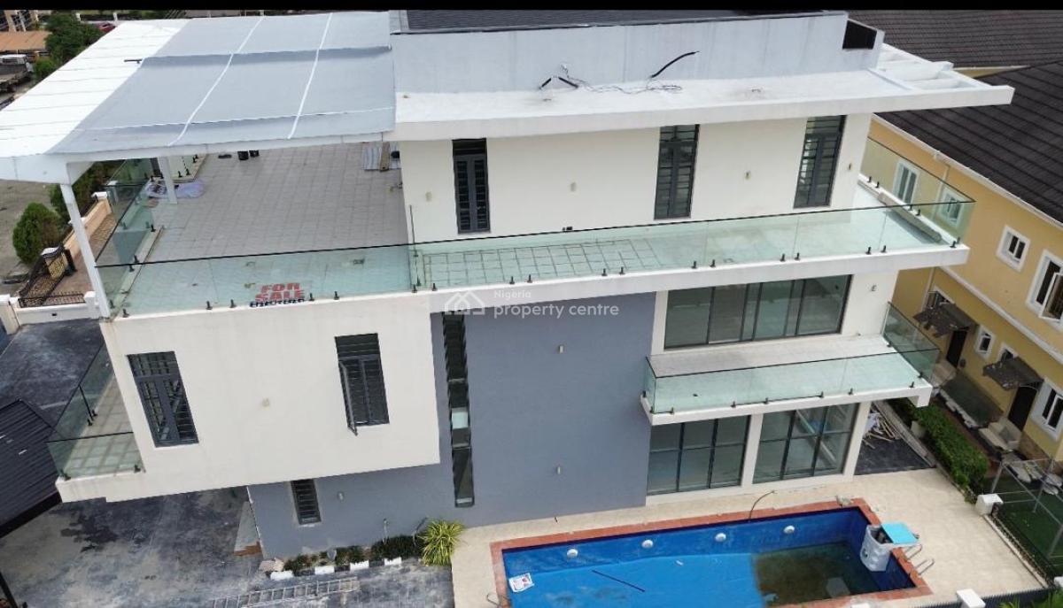 5 Bedroom Fully Detached Duplex with 2 Bq, Cinema and Swimming Pool, Northern Foreshore, Lekki, Lagos, Detached Duplex for Sale