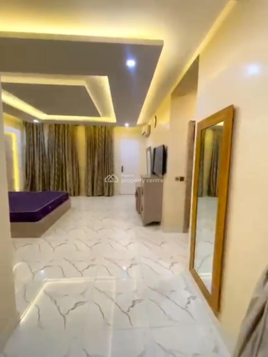 Furnished 4bedrooms Terrace with Bq, Main, Guzape District, Abuja, Terraced Duplex for Rent