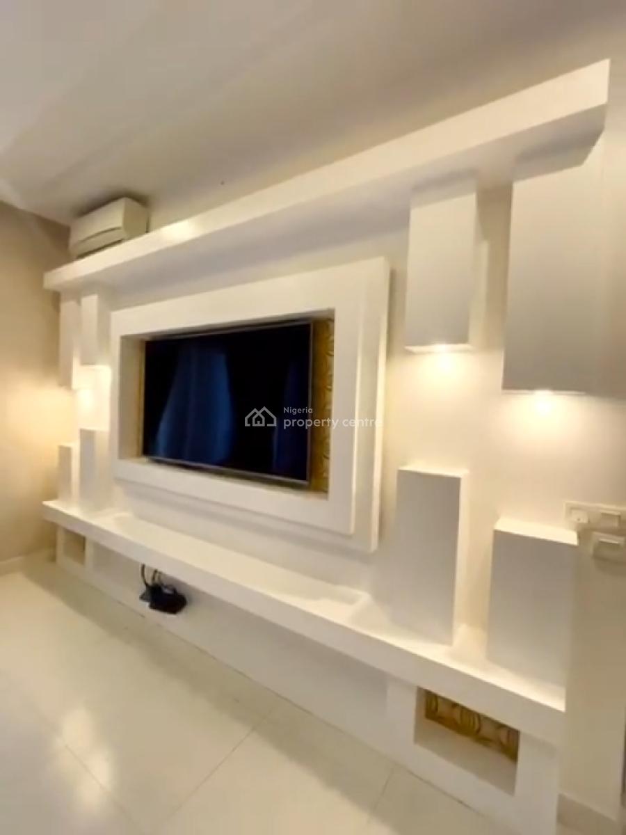 Furnished 4bedrooms Terrace with Bq, Main, Guzape District, Abuja, Terraced Duplex for Rent