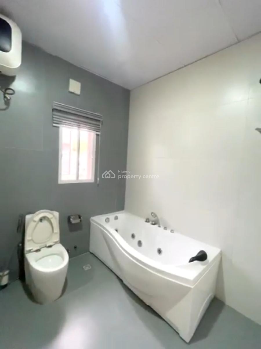 Furnished 4bedrooms Terrace with Bq, Main, Guzape District, Abuja, Terraced Duplex for Rent