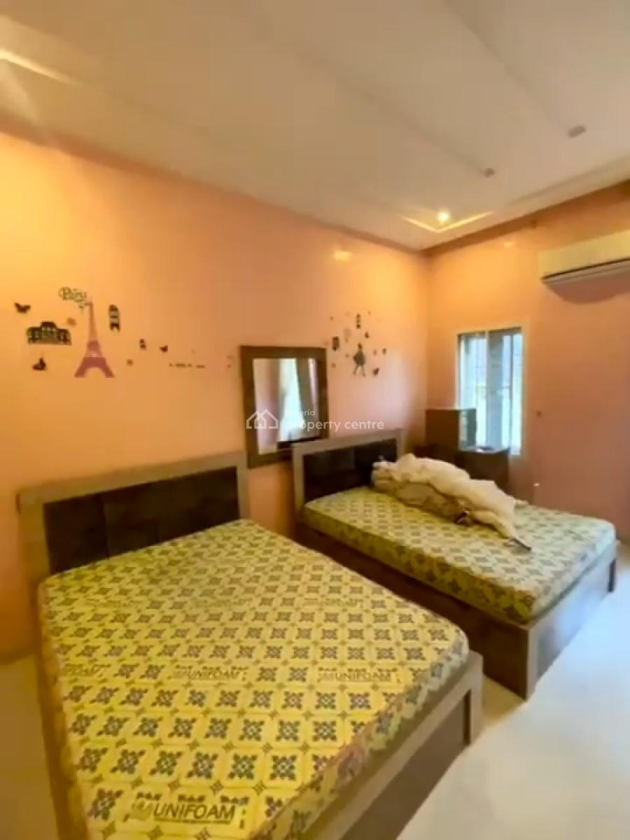 Furnished 4bedrooms Terrace with Bq, Main, Guzape District, Abuja, Terraced Duplex for Rent