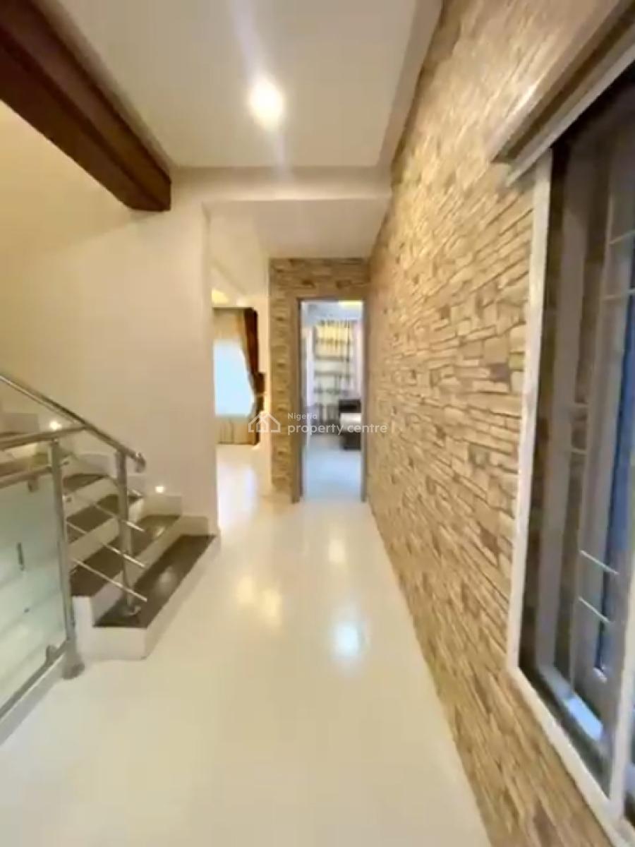 Furnished 4bedrooms Terrace with Bq, Main, Guzape District, Abuja, Terraced Duplex for Rent
