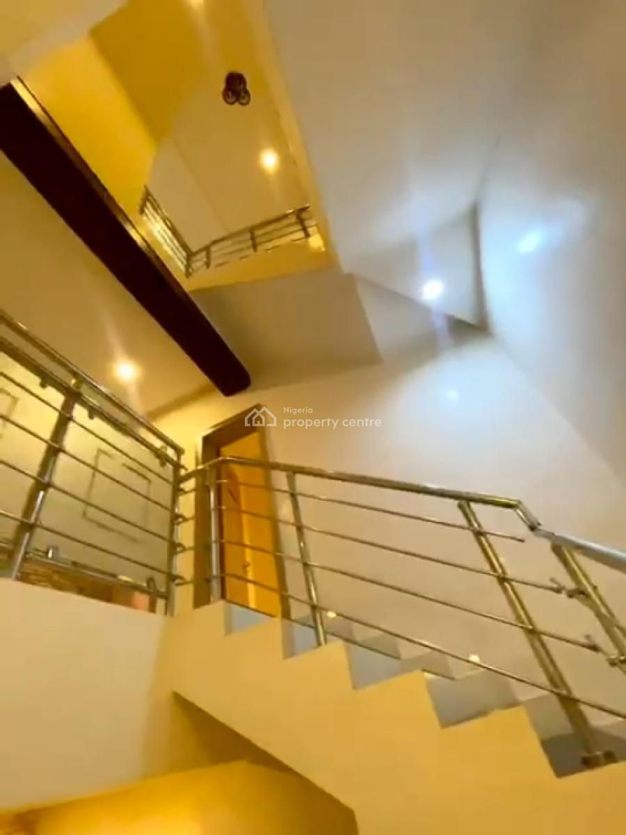 Furnished 4bedrooms Terrace with Bq, Main, Guzape District, Abuja, Terraced Duplex for Rent