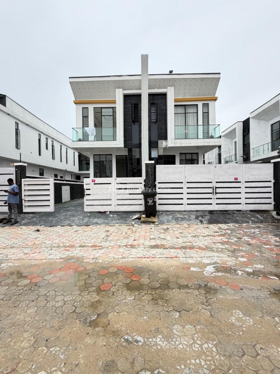 Well Built 4 Bedroom Semi Detached Duplex with Bq in Ikota, Ikota, Ikota, Lekki, Lagos, Semi-detached Duplex for Sale