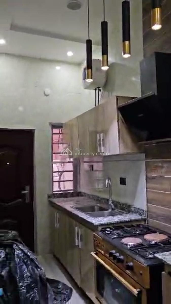 Furnished 3bedroom Terrace House with Solar Inverter, Chevron Alternative Road, Lekki, Lagos, Terraced Duplex for Rent