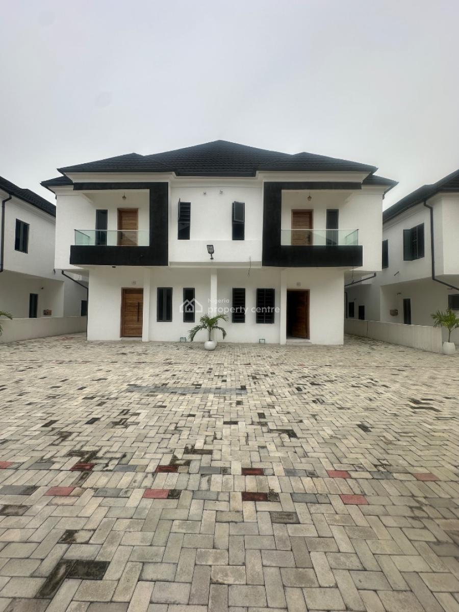 4 Bedroom Semi Detached Duplex with Bq & Pool, Vgc, Lekki, Lagos, Semi-detached Duplex for Sale