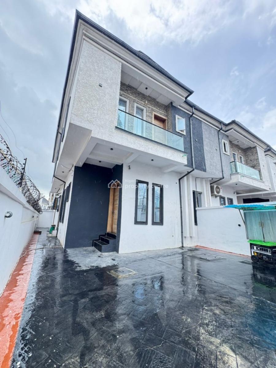 Distress Sale 4 Bedroom Semi Detached Duplex with Bq, Ikota, Lekki, Lagos, Semi-detached Duplex for Sale