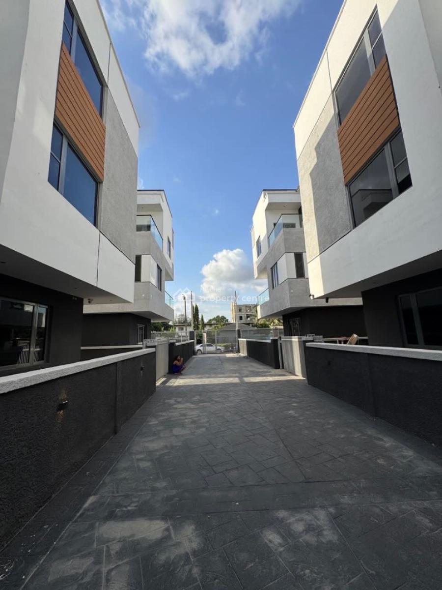 Newly Built 4 Bedroom Semi Detached Plus Bq in a Well Secured Estate, Adeniyi Jones, Ikeja, Lagos, Detached Duplex for Sale