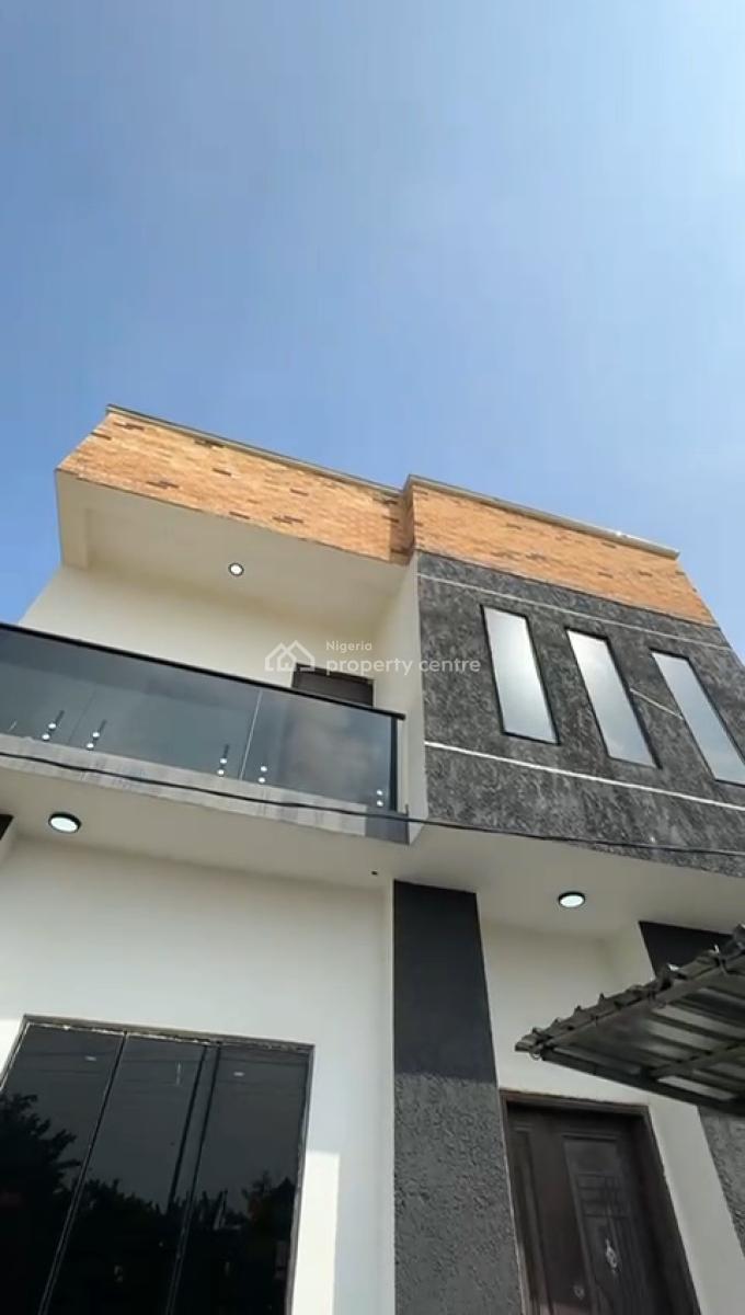4 Bedroom Detached Duplex with a Bq, General Paint Abraham Adesanya Ajah, Ajah, Lagos, Detached Duplex for Sale