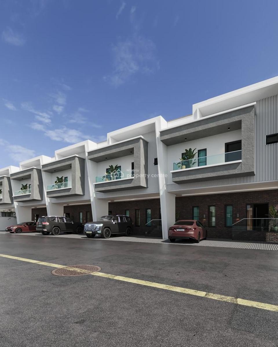 Luxury 4 Bedroom Terrace Duplex with Bq, Lekki Phase 1, Lekki, Lagos, Terraced Duplex for Sale