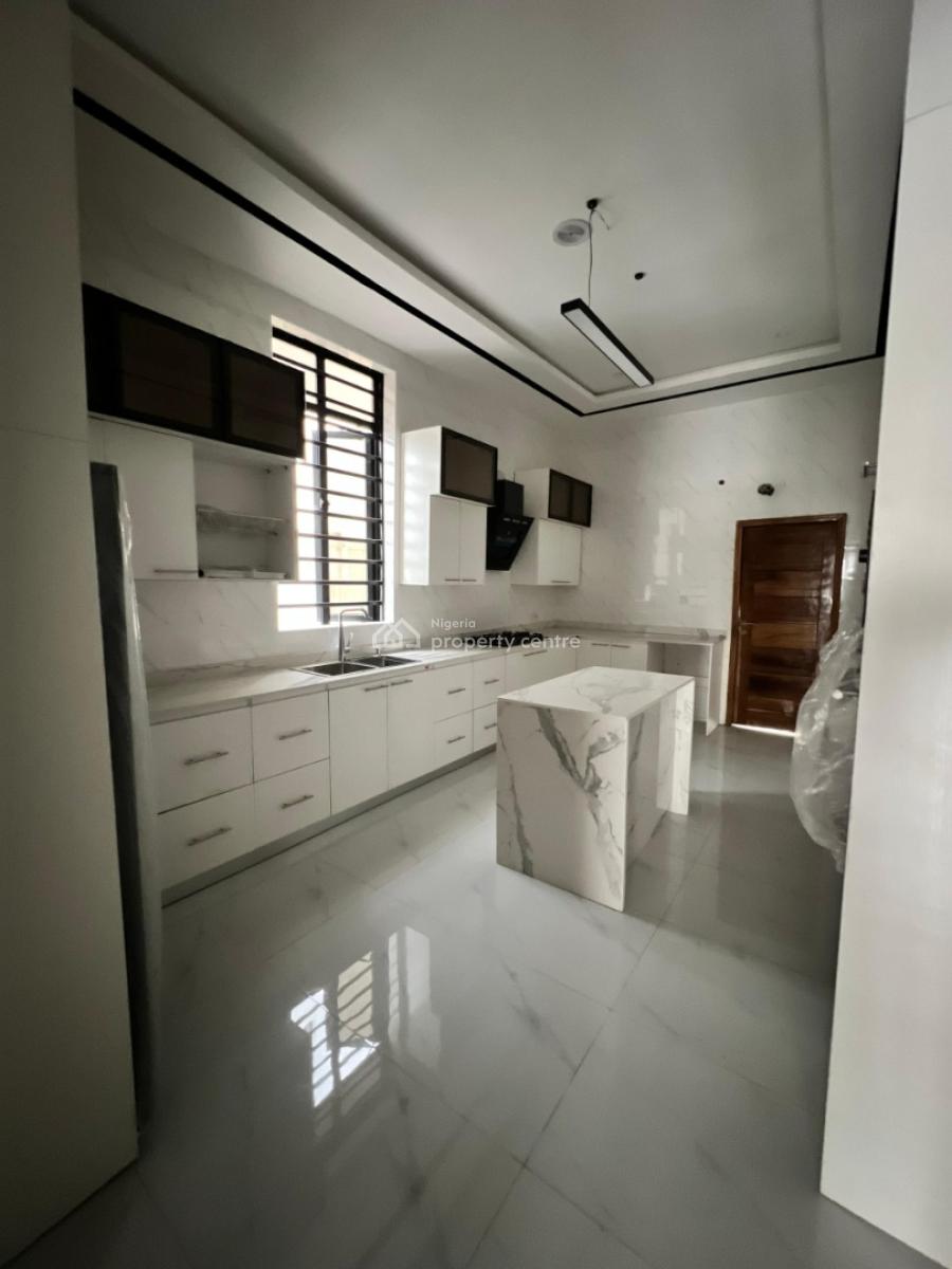Magnificent 5 Bedroom Detached Duplex with Bq & a Long Driveway in a S, Chevron, Lekki, Lagos, Detached Duplex for Sale
