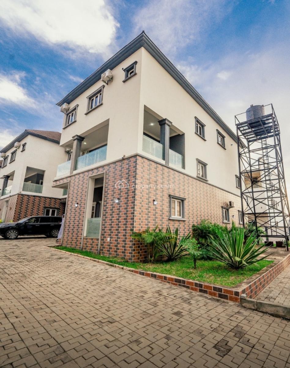 Luxury 4-bedroom Terrace Duplex, 2 Living Rooms & Maids Room, Asokoro District, Abuja, Terraced Duplex for Sale