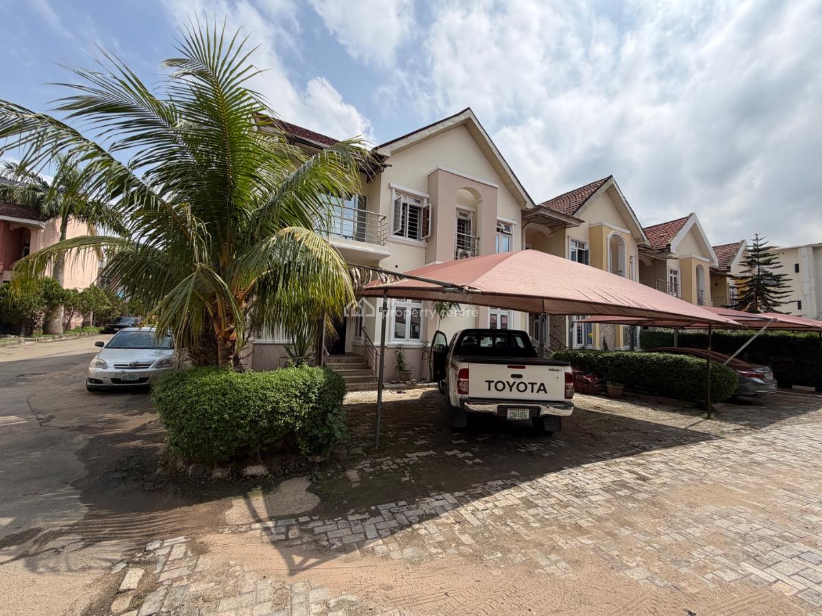 Standard 3 Bedroom Terrace Duplex with Bq, Jabi, Abuja, Terraced Duplex for Rent
